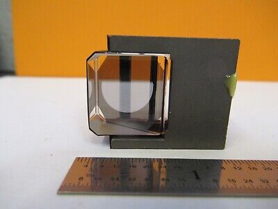 OLYMPUS JAPAN HEAD OPTICS GLASS PRISM MICROSCOPE PART AS PICTURED &A3-C-07