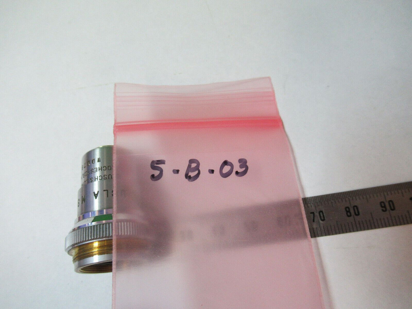 UCLA DIVISIBLE 10X  BAUSCH LOMB OBJECTIVE MICROSCOPE PART AS PICTURED &5-B-03