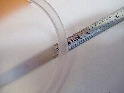 GLASS DIFFUSER STAGE PLATE MICROSCOPE PART OPTICS AS PICTURED &7B-B-197