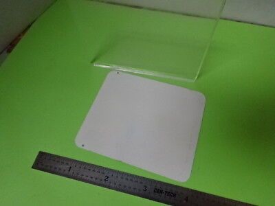 SPENCER AO AMERICAN OPTICS ACRYLIC PLASTIC STAGE MICROSCOPE PART OPTICS &5-A-08