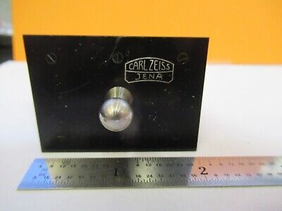 CARL ZEISS JENA GERMANY PRISM BLOCK MICROSCOPE PART AS PICTURED &15-FT-X24