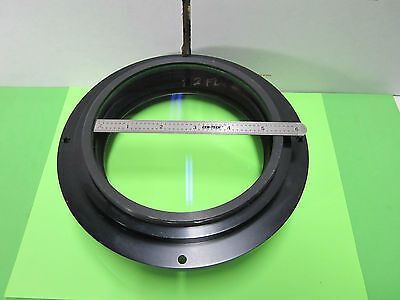 VERY LARGE OPTICAL 22" FOCAL LENGTH MOUNTED LENS LASER OPTICS BIN#29-02