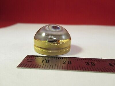 OPTICAL GLASS CONVEX LENS DOME OPTICS AS PICTURED &8-A-92