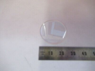 OPTICAL GLASS 27mm diameter 1.5mm thk ROUND WINDOW OPTICS AS PICTURED #82-A-24