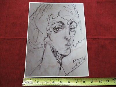 VINTAGE RARE PHOTO of ART of EGON SCHIELE AUSTRIAN PAINTER KLIMT protege #lob-B