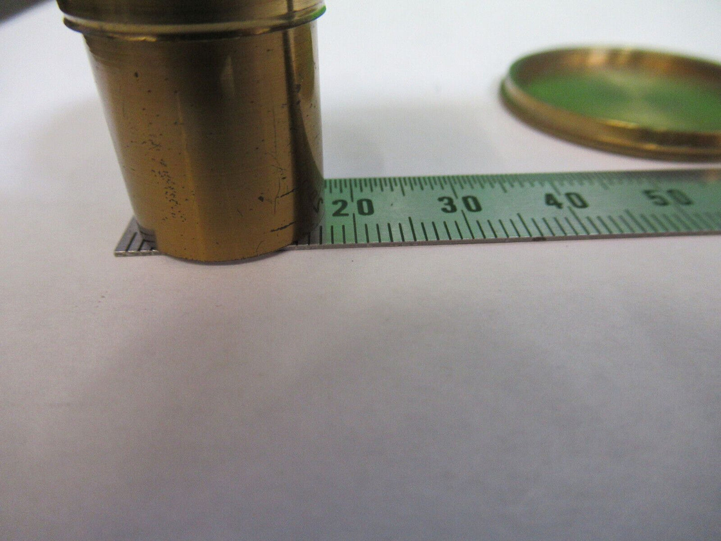 ANTIQUE BRASS  CONCAVE MIRROR  WATSON MICROSCOPE PART AS PICTURED &R2-B-70