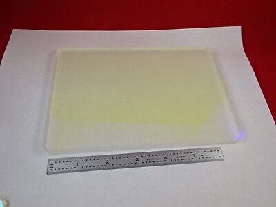 LARGE OPTICAL GLASS COATED PANEL MIRROR FROSTED SIDE OPTICS AS PICTURED &Z8-11