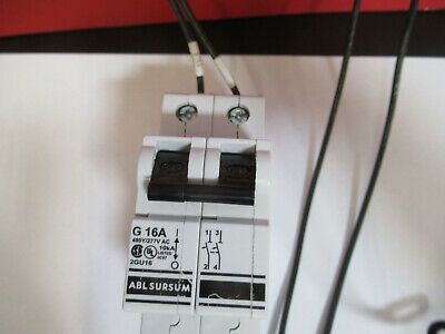 ABL SURSUM ALTECH V-EA 16 AMP BREAKER SWITCH ELECTRICAL  AS PICTURED #100-S-17