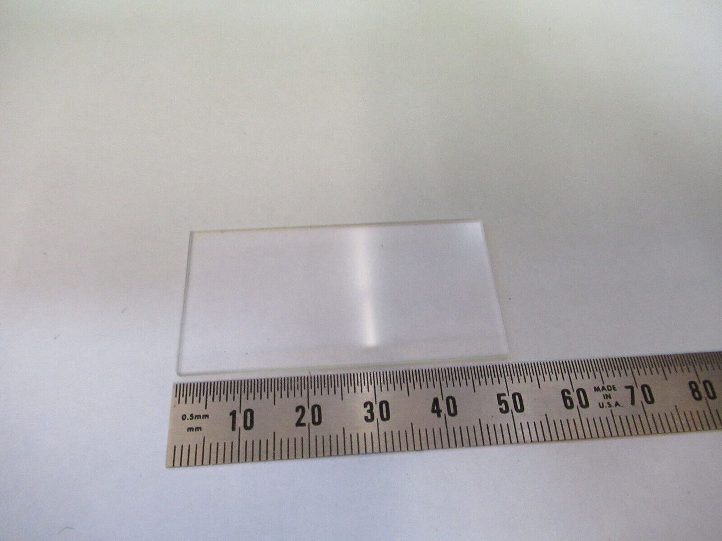 OPTICAL FLAT BK7 GLASS PLATE OPTICS AS PICTURED R1-B-54