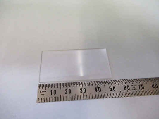 OPTICAL FLAT BK7 GLASS PLATE OPTICS AS PICTURED R1-B-54