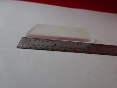 OPTICAL GLASS PRISM [small chip on edge] MIL SPEC LASER OPTICS AS IS #54-A-15