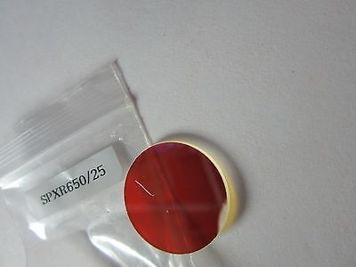 OPTICAL COATED FILTER PLATE AS IS LASER OPTICS BIN#35-30