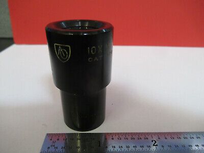 AO AMERICAN OPTICS CAT 176 10X WF EYEPIECE MICROSCOPE PART AS PICTURED &B6-A-39