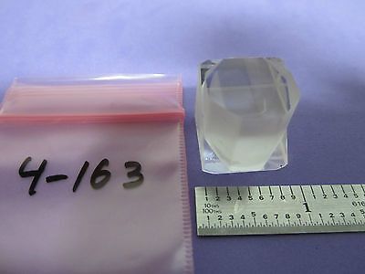 OPTICAL PRISM HEXAGON WEIRD SHAPE LASER OPTICS #4-163 BIN #4