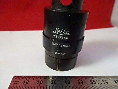 GERMANY LEITZ WETZLAR LAMP ADAPTER DIFFUSER MICROSCOPE PART OPTICS &AC-B-23