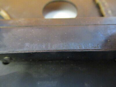 ANTIQUE ERNST LEITZ STAGE XY TABLE GERMANY MICROSCOPE PART AS PICTURED 8Y-A-53