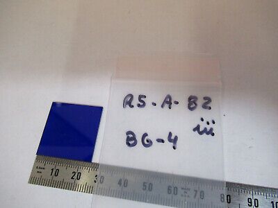 OPTICAL BG-4 BLUE GLASS FILTER LASER OPTICS AS PICTURED R5-A-82