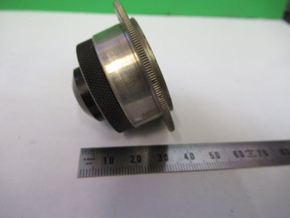 ANTIQUE ZEISS JENA CONDENSER LENS OPTICS MICROSCOPE PART AS PICTURED #W5-B-32A