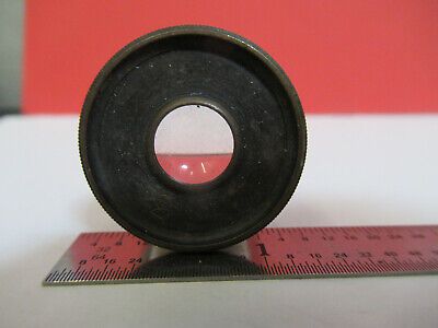 ANTIQUE ERNST LEITZ  "3" EYEPIECE MICROSCOPE PART OPTICS AS PICTURED #B1-A-50