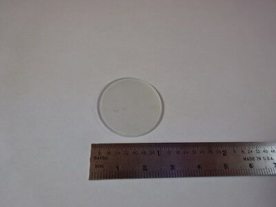 MICROSCOPE PART LENS DIFFUSER ONE SIDE FROSTED OPTICS AS PICTURED &94-60