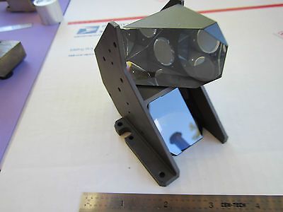 MIL SPEC OPTICAL ASSEMBLY PRISMS MIRROR BEAM SPLITTER FROM LASER SYSTEM