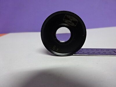 VINTAGE SEIBERT WETZLAR 6X OPTICS MICROSCOPE EYEPIECE OPTICAL OCULAR &AC-33