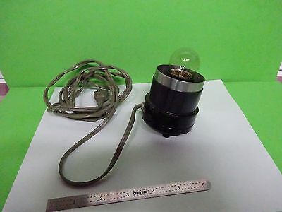 MICROSCOPE PART  OLYMPUS JAPAN LAMP HOLDER [untested] OPTICS AS IS BIN#V8-31