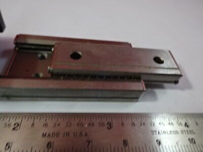 LOT 2 EA STEEL POSITIONING STAGE SLIDE BEARING for OPTICS FIXTURE #94-09