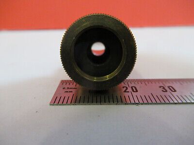 ANTIQUE BRASS VERICK OBJECTIVE FRANCE MICROSCOPE PART AS PICTURED &F6-B-21