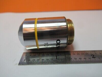 OLYMPUS JAPAN OBJECTIVE CY 10X INFINITY MICROSCOPE PART AS PICTURED &W8-A-39