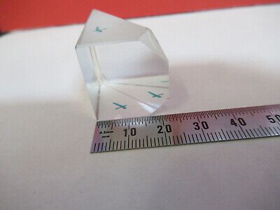 OPTICAL glass prism microscope part optics AS PICTURED &B1-B-27