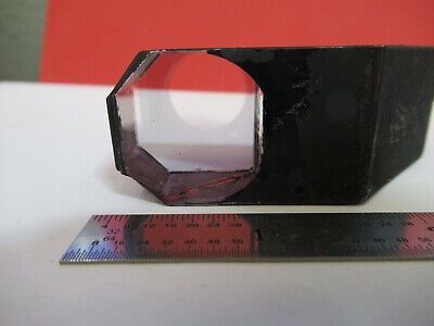 ZEISS GERMANY GLASS HEAD PRISM OPTICS MICROSCOPE PART AS PICTURED #B9-A-35