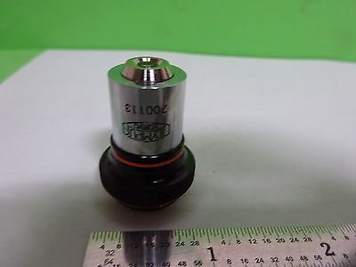 MICROSCOPE PART OBJECTIVE OLYMPUS JAPAN PO10 POL 10X OPTICS AS IS BIN#Y5-K-08