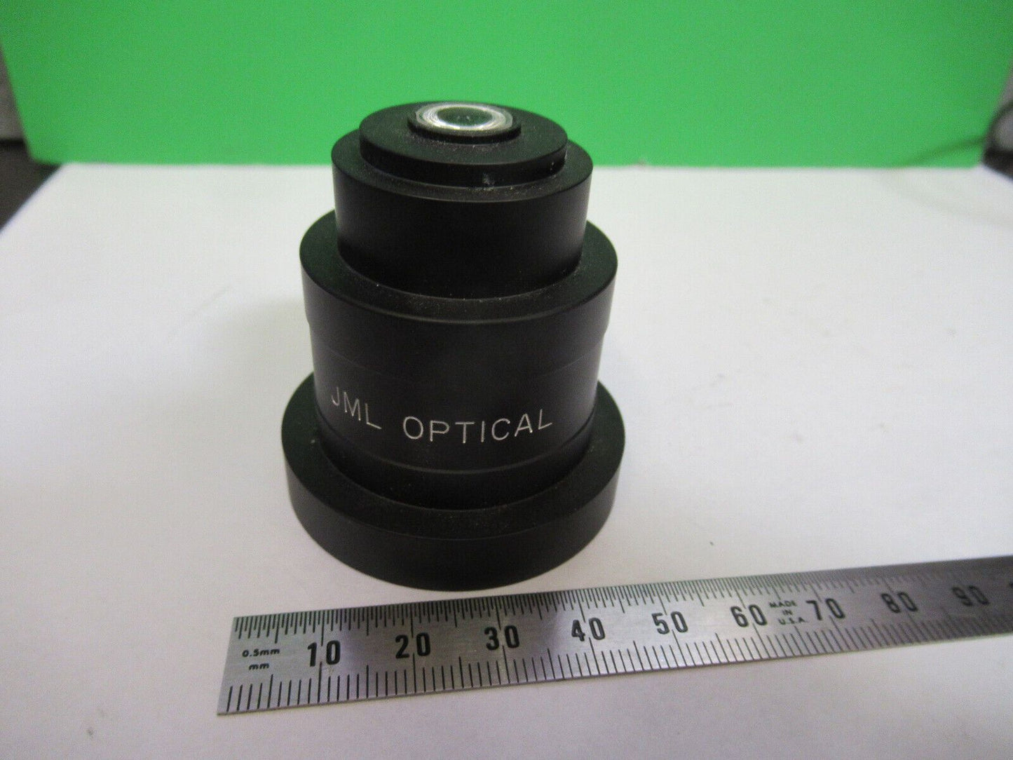 JML OPTICAL CONDENSER ASSEMBLY LENS MICROSCOPE PART AS PICTURED &R2-B-21