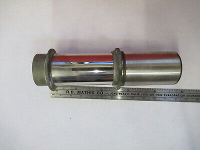 ANTIKES BAUSCH LOMB MESSING INT TUBUS MIKROSKOPTEIL WIE ABGEBILDET &amp;B9-FT-02 