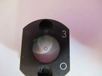 OPTICAL RETICLE PINHOLE PATTERN MICROSCOPE OPTICS AS PICTURED #B1-A-18