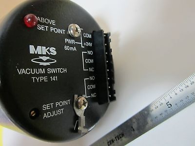 MKS HIGH VACUUM SWITCH 141 SENSOR BIN#G4