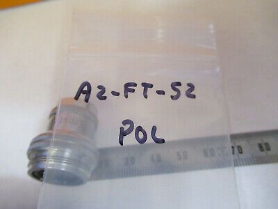 LEITZ WETZLAR GERMANY OBJECTIVE POL 5.6X MICROSCOPE PART AS PICTURED &A2-FT-52