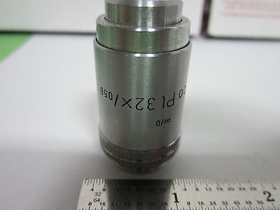 MICROSCOPE PART OBJECTIVE LEITZ GERMANY PHACO 32X INFINITY OPTICS BIN#A9-C-8