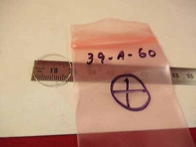 OPTICAL RETICLE CROSSHAIR MICROSCOPE PART AS PICTURED &39-A-60