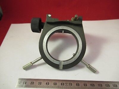 CARL ZEISS AXIOSTAR PLUS CONDENSER HOLDER MICROSCOPE PART AS PICTURED &FT-2-35