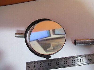 WOLFE WETZLAR GERMANY MIRROR OPTICS MICROSCOPE PART AS PICTURED 4B-FT-79