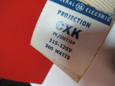 GE GENERAL ELECTRIC CXK PROJECTION 115V 300W LAMP BULB AS PICTURED #TE-3