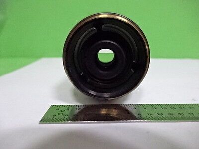 MICROSCOPE PART LEICA REICHERT POLYVAR OBJECTIVE FLUOR 10X OPTICS AS IS #AI-19