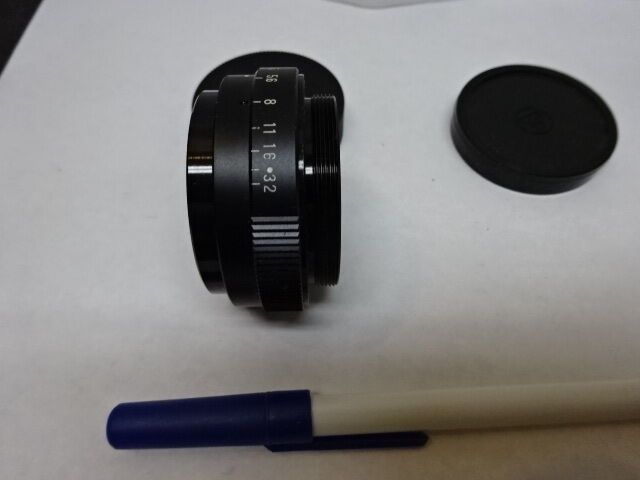 OPTICAL LENS TOMINON JAPAN F=75mm 1:4.5 POLAROID OPTICS AS IS #82-16