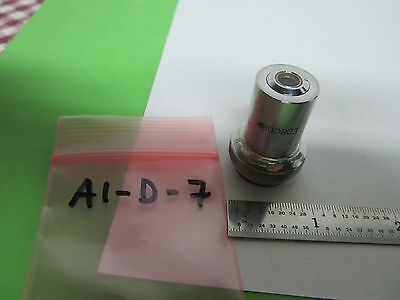 OPTICAL MICROSCOPE PART OBJECTIVE 10X EDSCORP JAPAN OPTICS BIN#A1-D-7