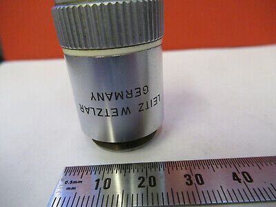 LEITZ WETZLAR OBJECTIVE  100X /160 LENS MICROSCOPE PART AS PICTURED Q3-B-106