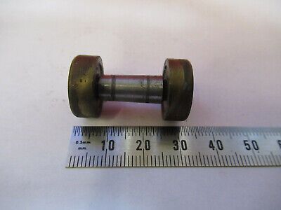 ANTIQUE BAUSCH LOMB SPANNER NUTS BRASS MICROSCOPE PART AS PICTURED &8Z-A-80