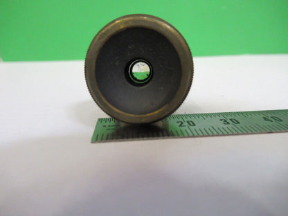 ANTIQUE BRASS OBJECTIVE SPENCER 44X LENS MICROSCOPE PART AS PICTURED &H9-C-10