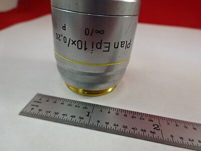 MICROSCOPE POLYVAR REICHERT LEICA OBJECTIVE EPI PLAN 10X POL AS IS BIN#C5-H-05